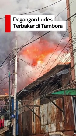 Video: Cerita Harni Dagangan Hangus Tak Tersisa Akibat Kebakaran Tambora