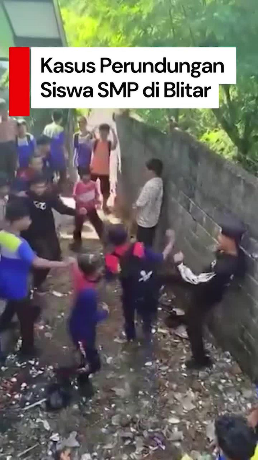 Video: Viral Siswa SMP Dikeroyok saat MPLS di Blitar, Polisi Turun Tangan