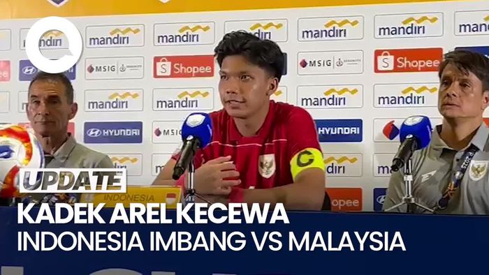 Video: Kecewanya Kadek Arel, Garuda Muda Tak Mampu Kalahkan Malaysia