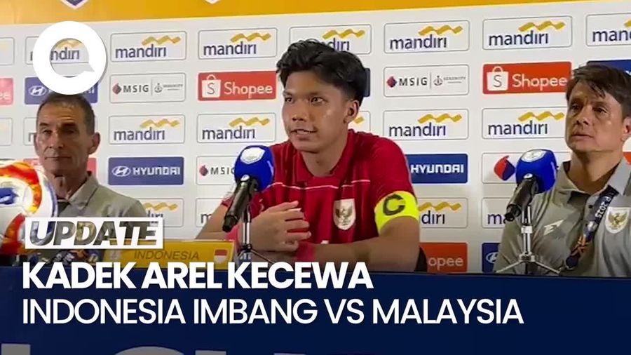 Video: Kecewanya Kadek Arel, Garuda Muda Tak Mampu Kalahkan Malaysia