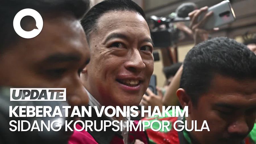 Video: Kala Pihak Tom Lembong dan Kejagung Sama-sama Ajukan Banding