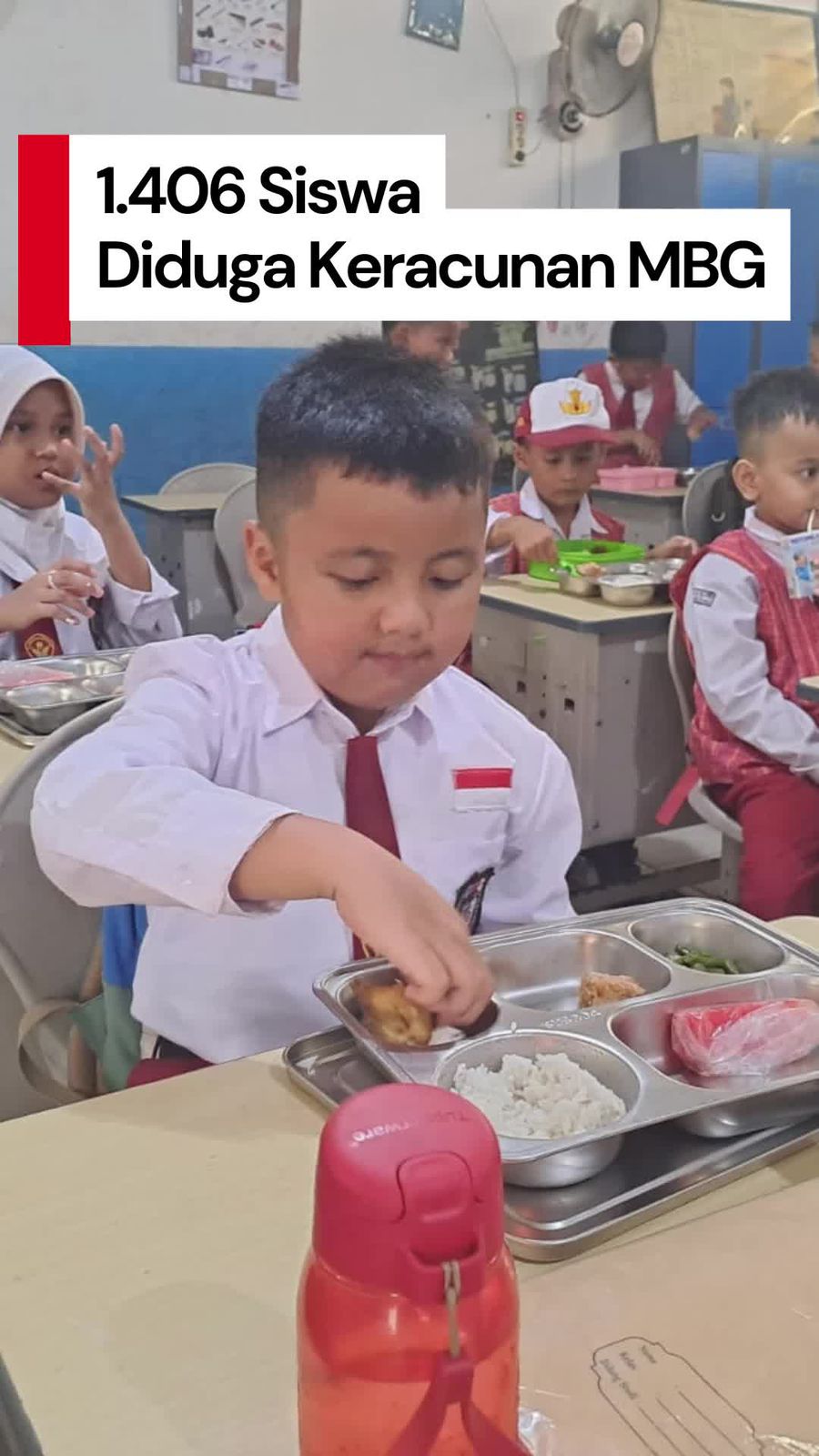 Video Temuan KPAI: 1.406 Siswa di 38 Provinsi Diguga Keracunan MBG