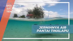 Menyelami Jernihnya Air Pantai Tinalapu, Sulawesi Tengah  