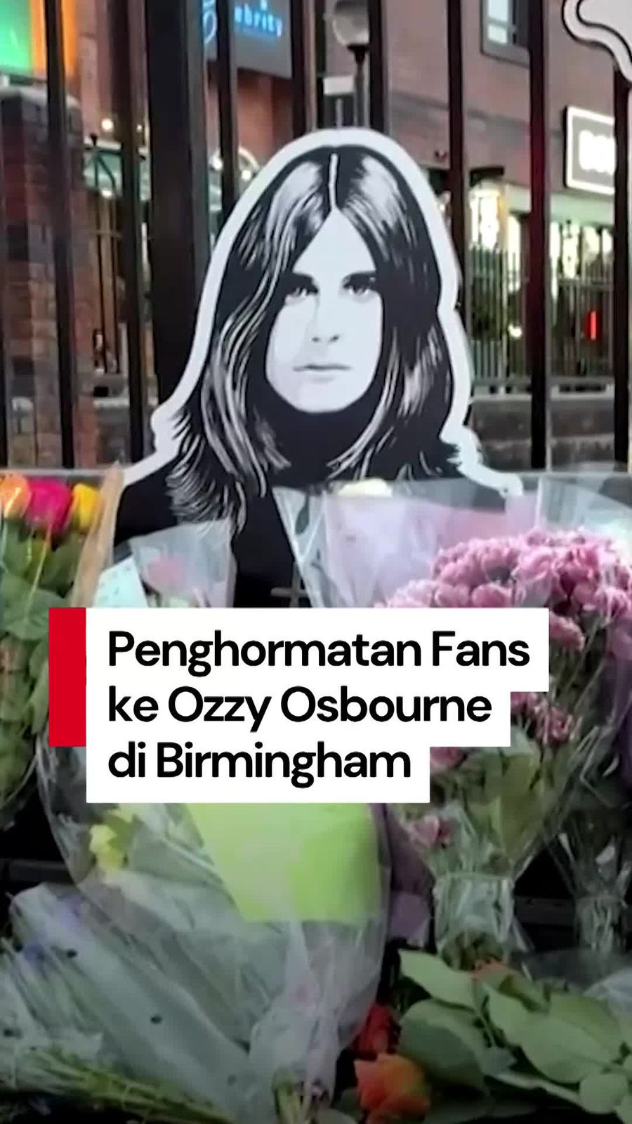 Video: Momen Penggemar Beri Penghormatan Terakhir ke Ozzy Osbourne
