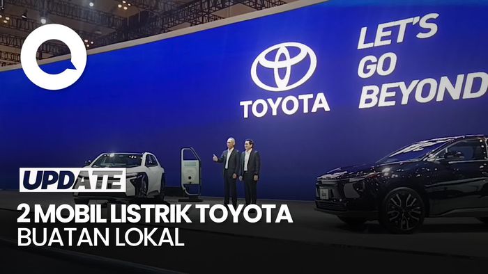 Video: Tampang 2 Mobil Listrik Toyota Buatan Lokal Mejeng di GIIAS