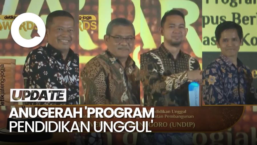 Video detikJateng-Jogja Awards: Daftar Pemenang Program Pendidikan Unggul
