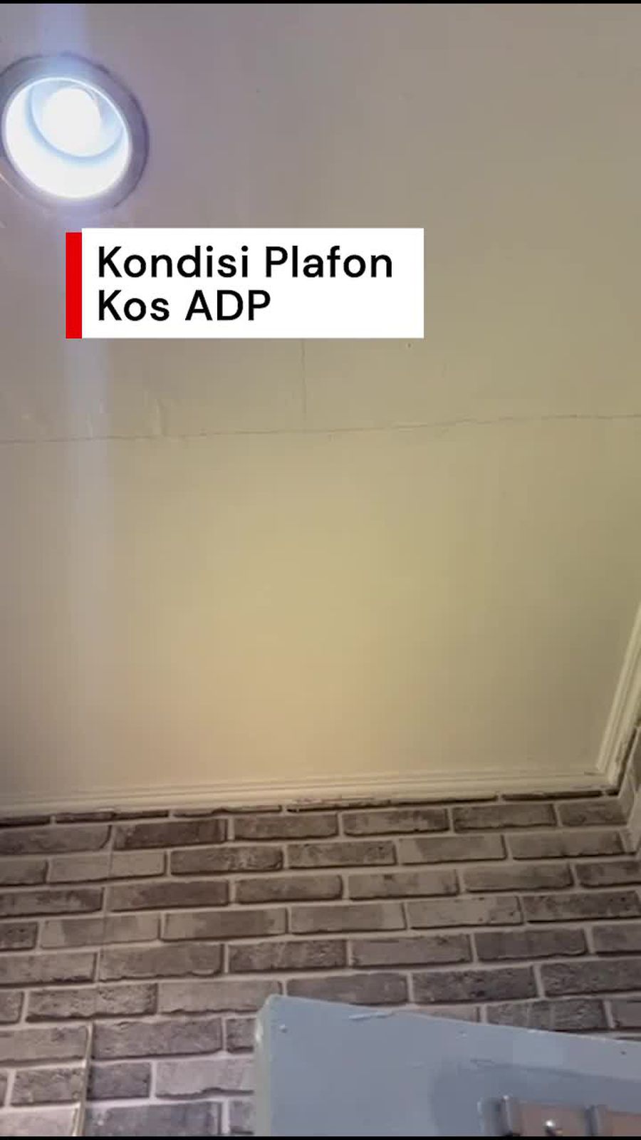 Video: Kondisi Plafon Kos Diplomat ADP yang Tewas Misterius