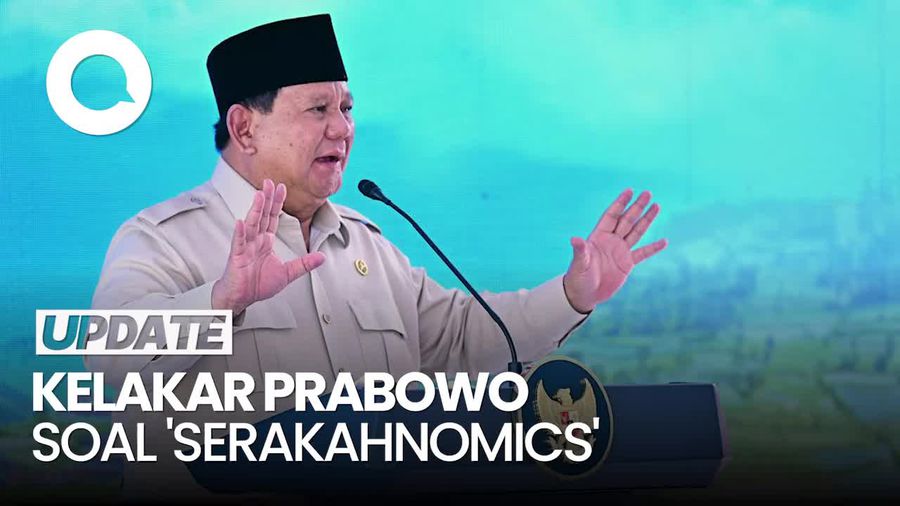 Video Canda Prabowo Minta Universitas Buka Bidang Studi Serakahnomics