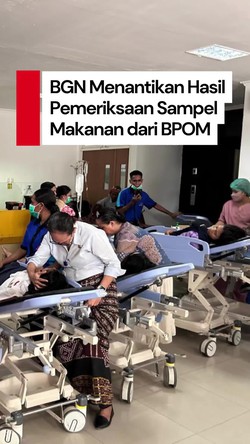 Video soal Keracunan MBG di Kupang, BGN Tunggu Hasil Uji Makanan dari BPOM