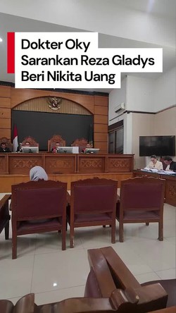 Video Saran Dokter Oky ke Reza Gladys: ke Nikita Coba Sumpel Pakai Uang