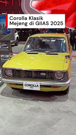 Video GIIAS 2025: Toyota Corolla Betawi Gaya Klasik Tapi Estetik