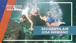  Menikmati Segarnya Air di Goa Hawang dan Menyelami Keindahan Bawah Permukaan di Maluku  