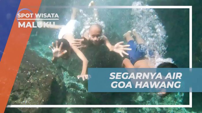  Menikmati Segarnya Air di Goa Hawang dan Menyelami Keindahan Bawah Permukaan di Maluku  