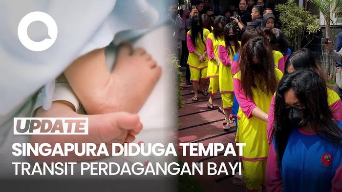 Video Kata Polisi soal Singapura Diduga Tempat Transit Perdagangan Bayi