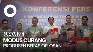 Video Terkuak! Modus Produsen Beras Premium Palsu