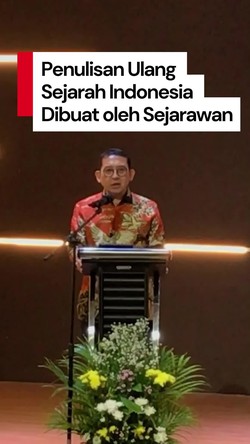Video Fadli Zon: Penulisan Ulang Sejarah Dibuat Sejarawan Tanpa Intervensi