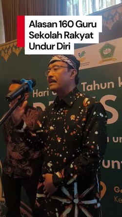 Video: Mensos Ungkap Alasan 160 Guru Sekolah Rakyat Undur Diri