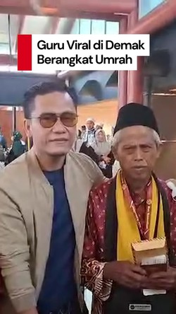 Video Gus Miftah Berangkatkan Umrah Guru Madin di Demak yang Viral