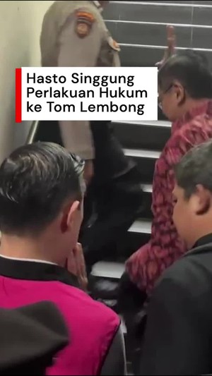Video: Hasto Singgung Tom Lembong, Sebut Hukum Jadi Alat Kekuasaan