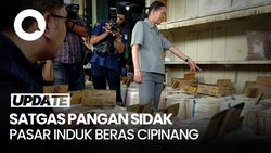 Video: Satgas Pangan Cek Pasar Cipinang di Tengah Marak Beras Oplosan