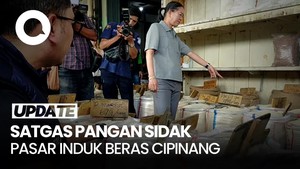 Video: Satgas Pangan Cek Pasar Cipinang di Tengah Marak Beras Oplosan