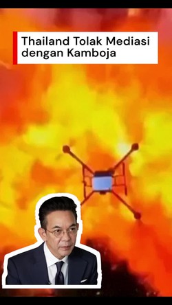 Video Thailand Tolak Mediasi soal Konflik dengan Kamboja
