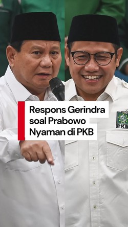 Video: Prabowo Nyaman di Tengah PKB, Ini Respons Gerindra