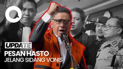 Video Hasto Jelang Sidang Vonis: Percayalah Kebenaran Akan Menang