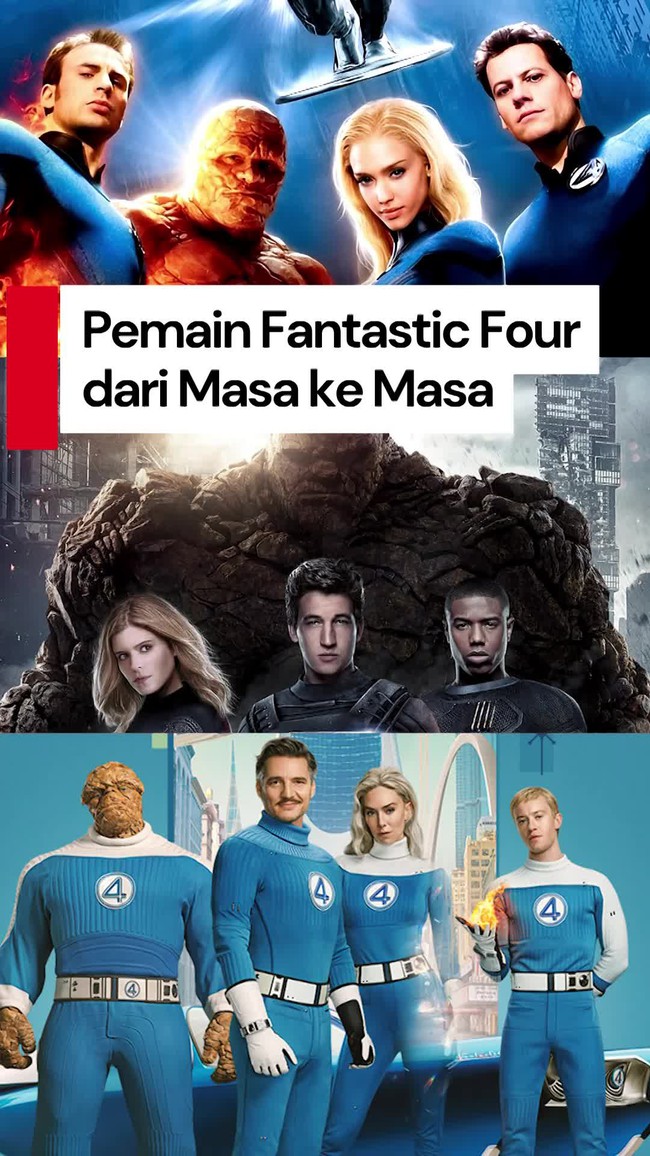 Video: Melihat Pemain Fantastic Four dari Masa ke Masa