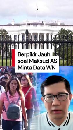 Video Pengamat Minta RI Lihat Lebih Jauh Maksud AS Minta Data WNI