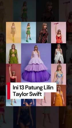Video: Mirip Banget! Wujud 13 Patung Lilin Taylor Swift dari Mademe Tussauds