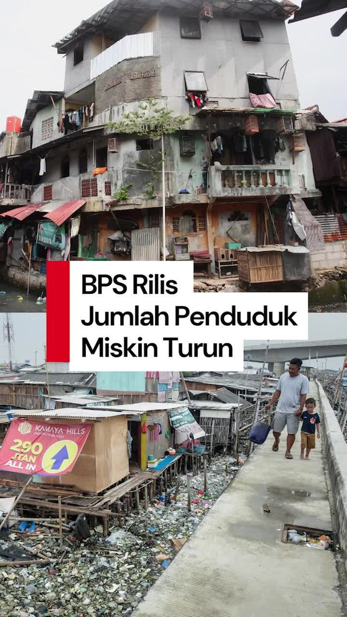 Video: BPS Ungkap Jumlah Penduduk Miskin Turun Jadi 23,85 Juta Orang