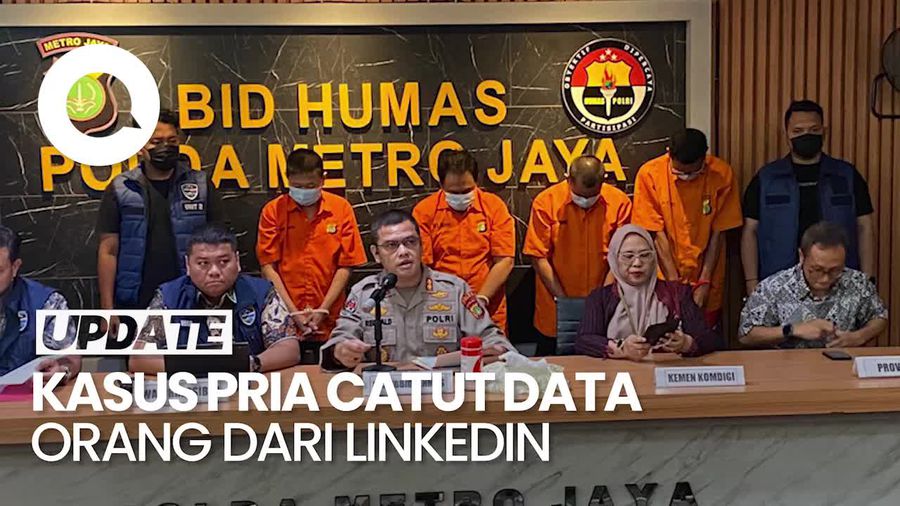 Video: Polisi Tangkap Pria Catut Data Orang di LinkedIn, Dapat Dari Kartu SIM