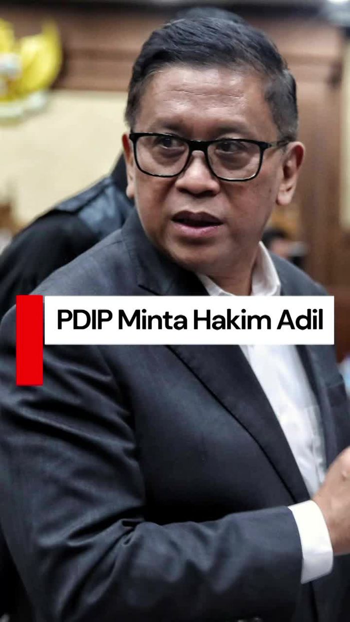Video PDIP Minta Hakim Putuskan Adil Perkara Hasto: Tuhan Tidak Tidur
