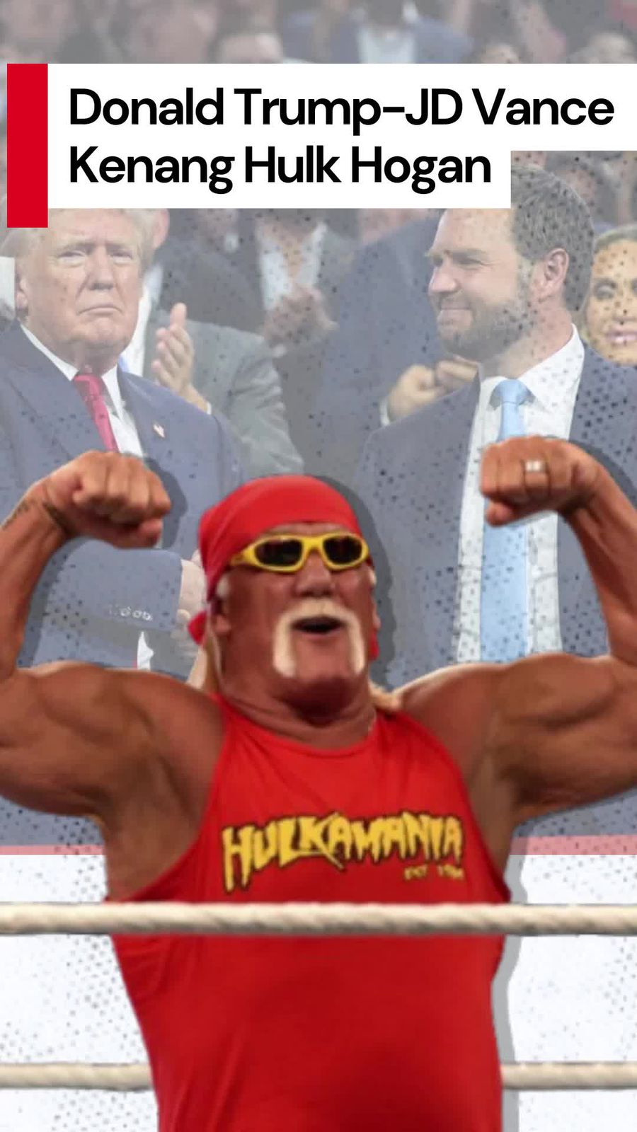 Video: Duka Donald Trump-Jd Vance Atas Meninggalnya Hulk Hogan