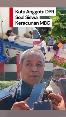 Video Benny Harman: Kasus Keracunan Jangan Jadi Alasan MBG Disetop