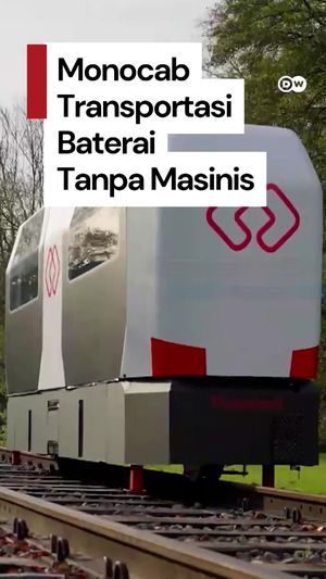 Video: Monocab Transportasi Masa Depan Bertenaga Baterai Tanpa Masinis