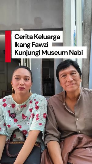 Video Cerita Keluarga Ikang Fawzi Kunjungi Museum Nabi di Makkah