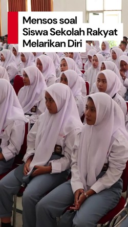 Video: Gus Ipul Tanggapi Kabar Siswa Sekolah Rakyat Melarikan Diri