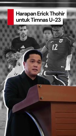 Video: RI ke Final Piala AFF U-23, Erick Thohir Targetkan Garuda Muda Juara