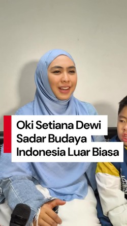 Video: Sempat di Mesir, Oki Setiana Dewi Sadar Budaya Indonesia Luar Biasa