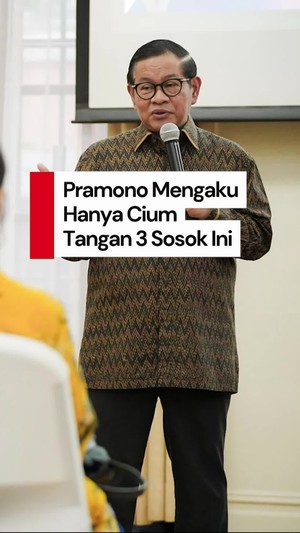 Video: Cerita Pramono Hanya Cium Tangan 3 Orang Ini, Siapa Saja Mereka?