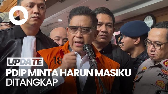 Video PDIP soal Vonis Hasto: Kalau Mau Fair Tangkap Juga Harun Masiku