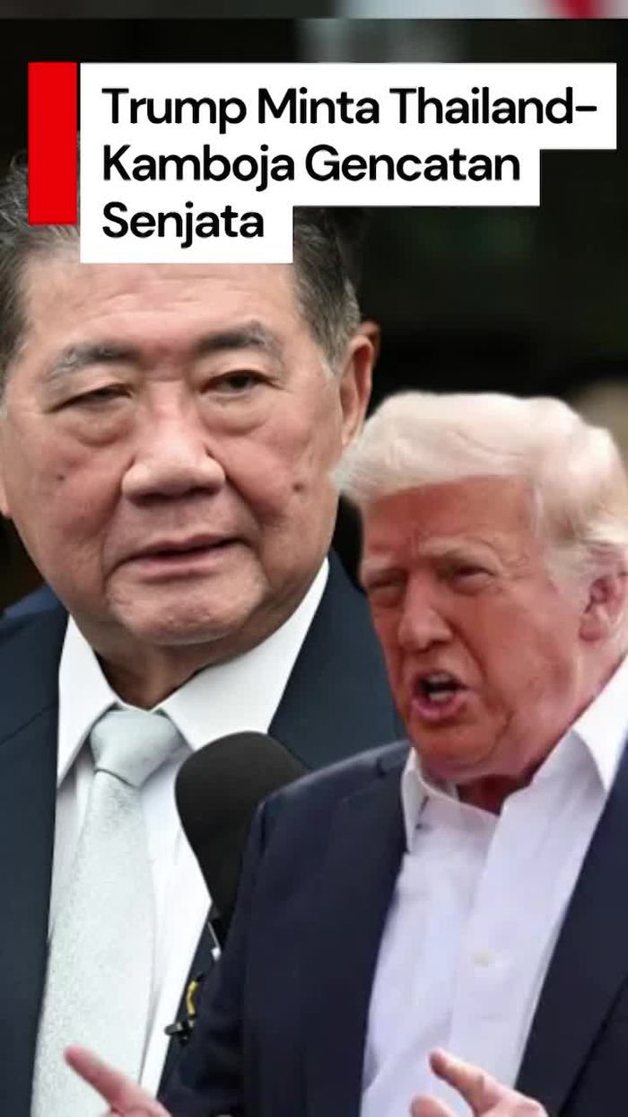 Video Trump Ancam Thailand dengan Tarif Dagang Jika Tak Gencatan Senjata