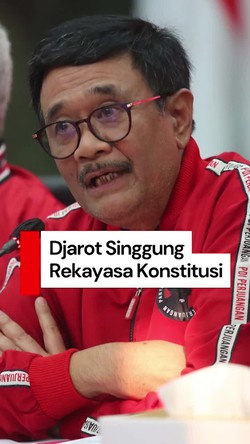 Video Djarot: Sah Saja Orang Ingin Kekuasaan Asal Jangan Rekayasa Konstitusi