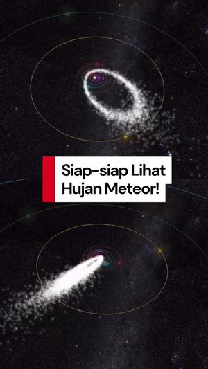 Video: Dua Hujan Meteor Bakal Muncul Bersamaan di Langit Akhir Juli Ini!