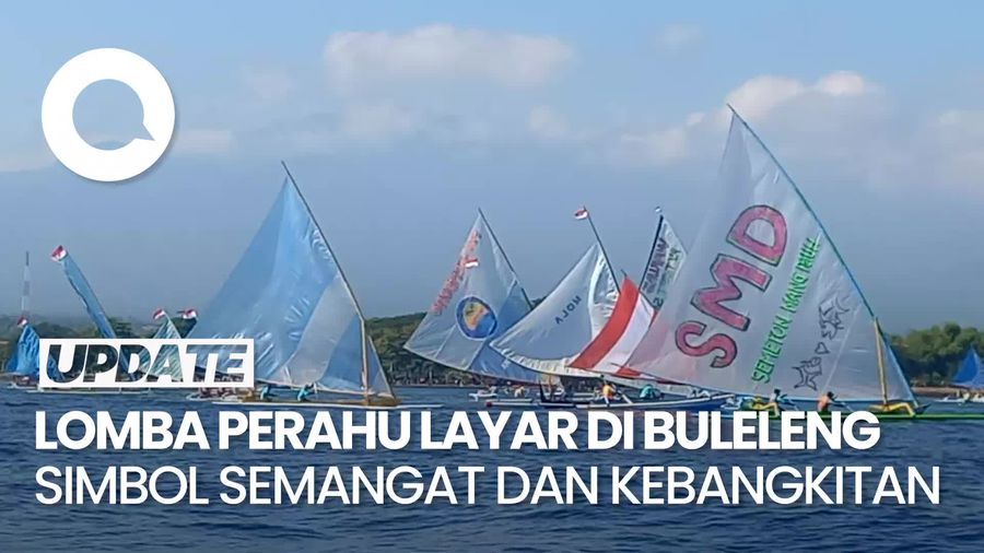 Video Lomba Perahu Layar Jadi Simbol Kebangkitan Semangat Bahari Buleleng