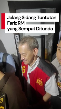 Video: Sempat Ditunda, Sidang Tuntutan Fariz RM Digelar Lagi Hari Ini