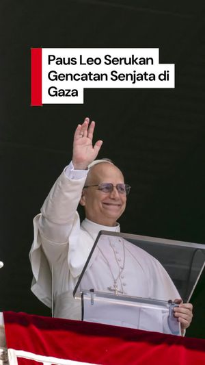 Video: Keprihatinan Paus Leo Atas Kelaparan Massal di Gaza