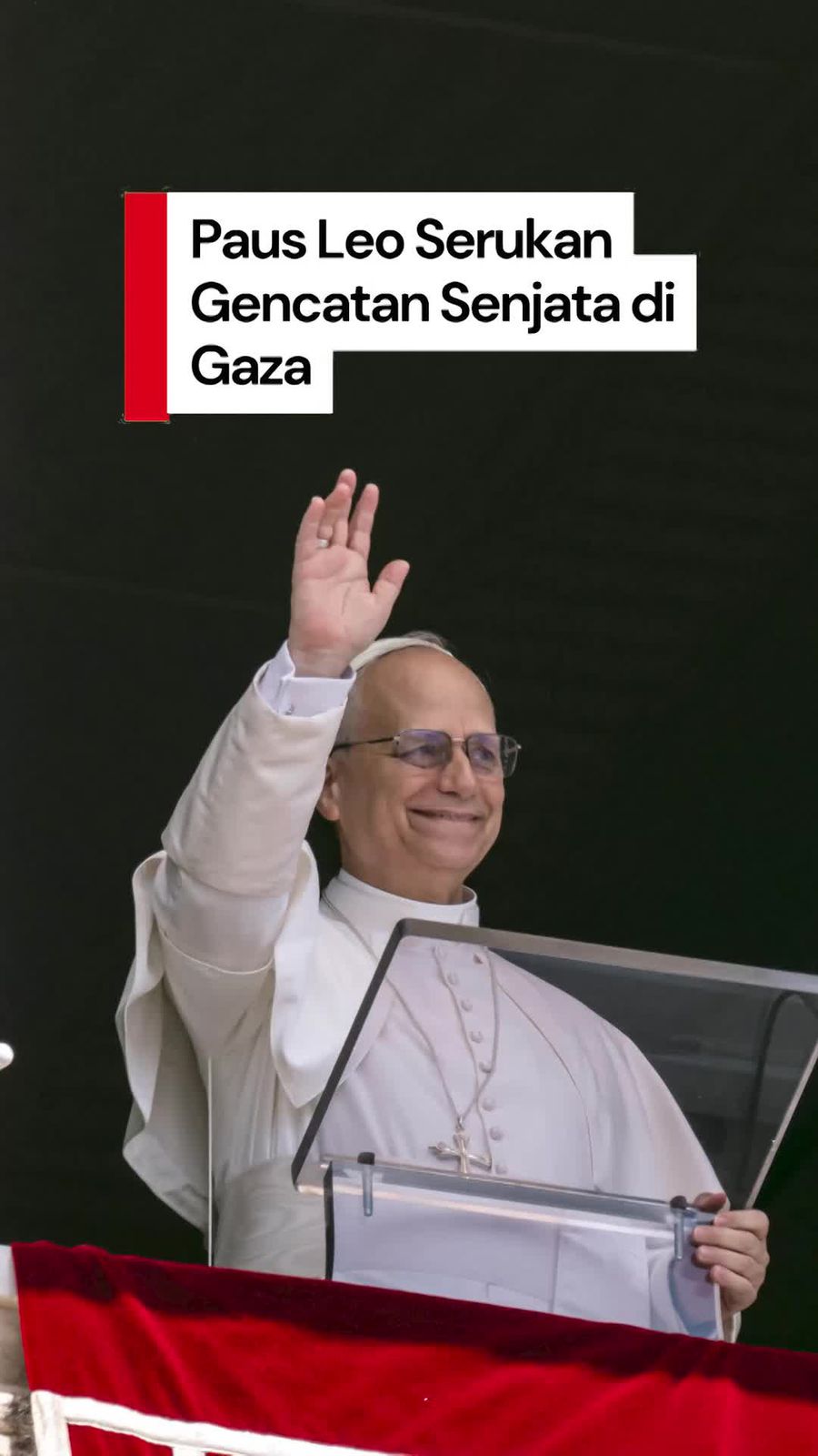 Video: Keprihatinan Paus Leo Atas Kelaparan Massal di Gaza